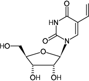 Structural formula of 5-Vinyl-uridine (5-VU) (5-Ethenyl-uridine)