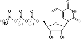 Structural formula of 5-Vinyl-UTP (Sodium salt)