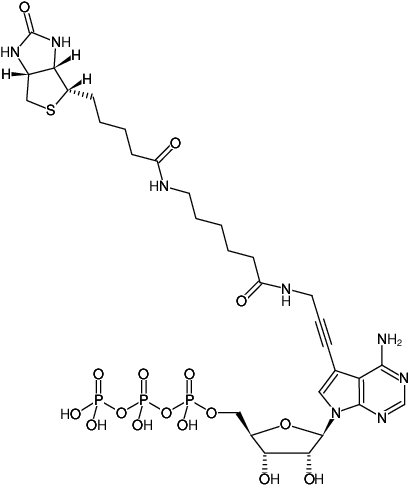 Structural formula of Biotin-11-ATP (Triethylammonium salt)